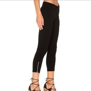 L'agence (Emmanuelle) Mid-Rise Cropped Zipper